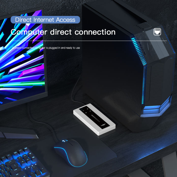 KuWFi%2010000mAh%204G%20LTE%20Router%20Wireless%20Wi-Fi%20Router%20CAT4%20Outdoor%20Travel%20Portable%20Mobile%20Hotspot%20with%20RJ45%20TS9%20Antenna%20Port%20WPS%20-%20Image%204