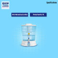 Gold Plus Gravity Based UF Water Purifier 20L - White and Sky Blue. 