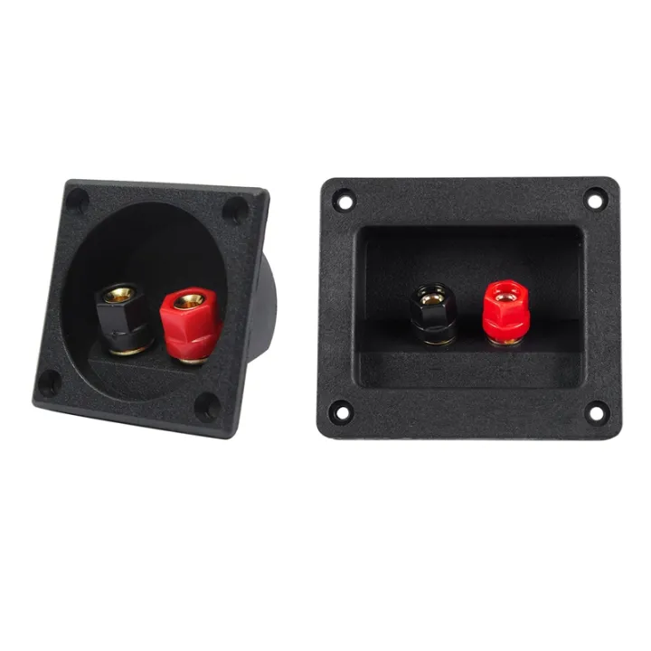 BRADOO-%202%20Pcs%20Square%20Binding%20Post%20Type%20Speaker%20Box%20Terminal%20Cup%20Wire%20Connector%20Board%20,%2090X78Mm%20&%2057X57Mm%20-%20Image%204