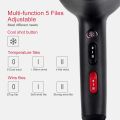 110V / 220V Professional Anions Hair Dryer Cold and Hot Wind 1600W Hotel Multi-functional Salon Tools.