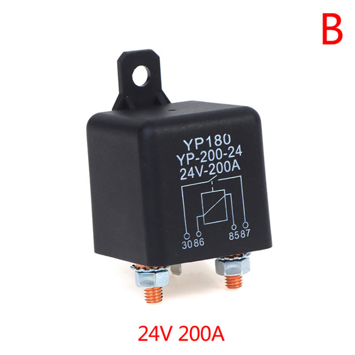 Starting relay 200A 100A 12V/24V Power Automotive Heavy Current Start Relay