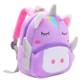 10x11 Inches Toddler Plush Unicorn Backpack Cute Baby Backpacks for Boy Girl Mini Backpack Preschool Baby Schoolbag. 