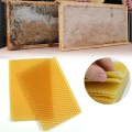 Beeswax Sheets Set Natural Beeswax Sheets Set Kit Beeswax Honeycomb Sheets Wax for Beekeeping Equipment (13.3 X 9cm) 10PCS.