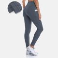 Anfilia Women's Thermal Leggings with Pockets Winter Fleece Lined High Waisted Yoga Pants.