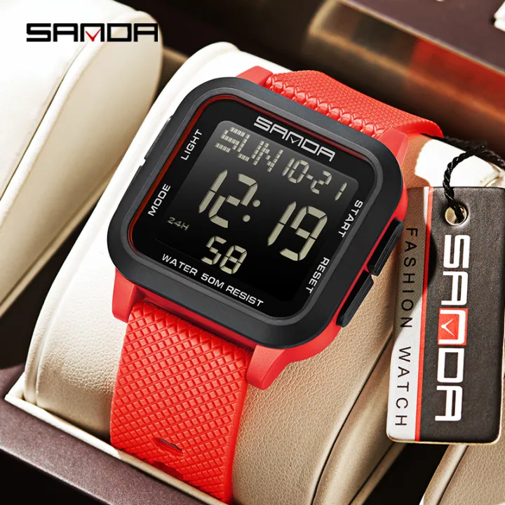 Sanda%20Square%20Solid%20Color%20Watch%20Retro%20Trendy%20Night%20Light%20Waterproof%20Electronic%20Men's%20Watch%20SD2194-6%20-%20Image%205