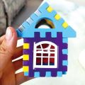 New large house building blocks large particle toys kindergarten baby children splicing puzzle building block toys. 