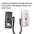Guitar Patch Cable Effect Pedal for Effect Pedals 3 Pack. 