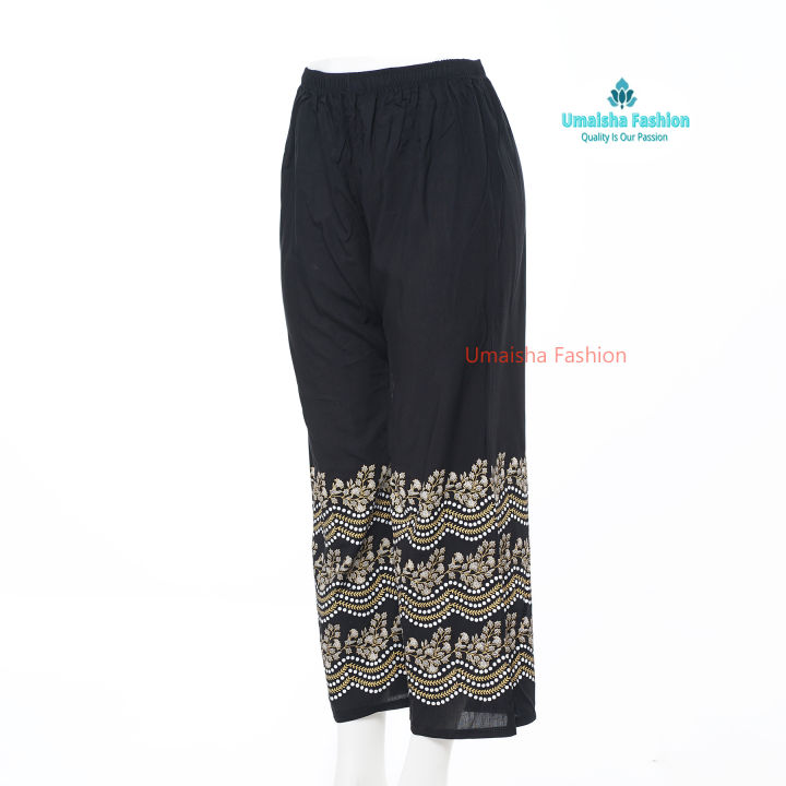 Fashion%20Trend%20Soft%20Linen%20Print%20Plazzo%20For%20Woman%20-%20Image%203