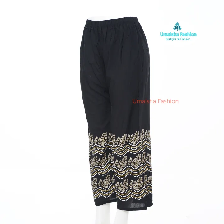 Fashion%20Trend%20Soft%20Linen%20Print%20Plazzo%20For%20Woman%20-%20Image%203