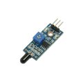 SINGLE LED FLAME Sensor Module For Fire Detection Module IR Flame Sensor IR Infrared Sensor 3 Pin Leads Flame Detection Sensor For Arduino.