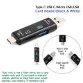 5 In 1 Usb 3.1 Card Reader High Speed SD TF Micro SD Card Reader Type C USB C Micro USB Memory OTG Card Reader. 
