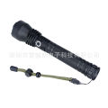 Cross-border strong light P50 high power LED aluminum alloy flashlight P70 USB rechargeable outdoor flashlight.