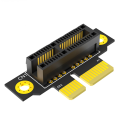 PCI-e 1X 3.0 90Degree Reverse Male to Female Riser Card for 1U Server. 