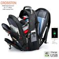Swiss-Multifunctional bags Durable 17 Inch Laptop Backpack,45L Travel Bag,College Bookbag,USB Charging Port,Water Resistant. 