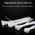 Cable Tie 4 Inch, 6 Inch, 8 Inch, 10 Inch, 12 Inch, 14 Inch, 16 Inch, 20 Inch 100Pcs Packet Nylon Zip Cable Tie For Electric Wiring.