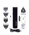 Kemei KM- 3580 Rechargeable Professional Grooming Kit - Black - Trimmer - Trimmer For Men - Trimmer. 