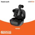 FASTRACK FPODS FZ100 MEGA 50HRS PLAYTIME TRULY WIRELESS BLACK EAR BUDS EXTRA DEEP BASS QUAD MIC NITROFAST CHARGE. 