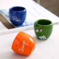 1 Piece M&M's Coffee Mugs Ceramic Tea Cups Cute Expression Cartoon Creative Drinkware Coffeeware. 