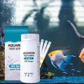 PH Test Strips Aquarium Water Quality Testing Strips Detecting Total Hardness Nitrite Nitrate Caonate PH Fish Tank Testing Kit.