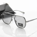 2023 Aluminum Magnesium Polarized Sunglasses Photochromic Pilot Double Beam Sun glasses Men's Driving Fishing Chameleon Sunglass.