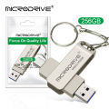 2 in 1 OTG USB-C Flash Pen Drive Metal Memory Stick Usb 3.0 flash Disk 64GB 128GB 256G USB3.0 Dual C Pendrive Freeshipping. 