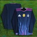 Argentina World Cup Jersey - Full Sleeve Football Jersey For Men - Long Sleeve t shirt - Argentina Jersey 2026.