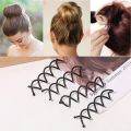 10pcs Metal Spiral Pin Hair Clip Twist Comb Hairpins Brooches Bobby Bun Stick Pick for Women Girl Wedding Accessories Ornaments.