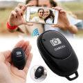 Mini Bluetooth-compatible Remote Control Button Wireless Controller Self-Timer Camera Stick Shutter Release Phone Selfie.