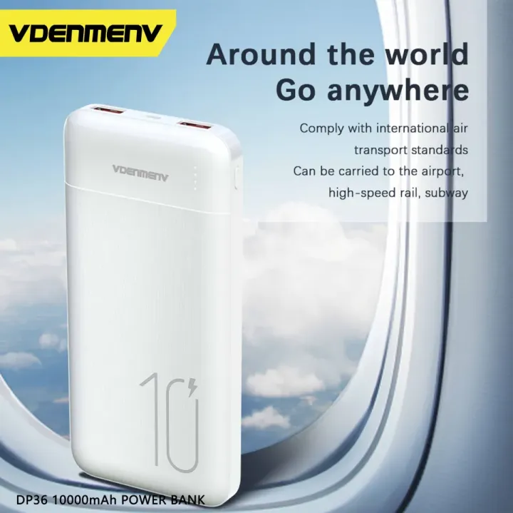 VDENMENV%20DP36%20Power%20Bank%2010000mAh%20Backup%20Charger%202%20Usb%20Ports%20Output%20Micro%20Type%20C%20Input%20Compact%20and%20Convenient%20Fast%20Charging%20Backup%20Battery%20Power%20Bank%20-%20Image%203
