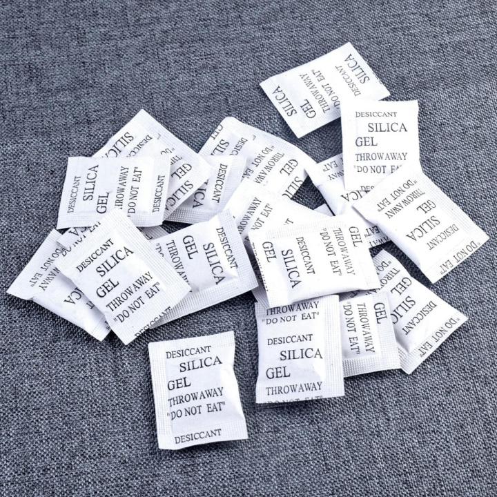 Desiccant Silica Gel 100 Packets (1- Gram)