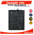 Huawei P30 Battery Model:HB436380ECW Li-ion Polymer 100%Original Equipment Manufacturer High Capacity 4200mAh. 