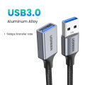 UGREEN USB Extension Cable USB 3.0 Extender USB Cable Male to Female 5Gbps Data Transfer Compatible with Printers, Mouse, Keyboard, Flash Drive, Hard Drive, Hub, Oculus VR, Xbox 1m, 2m. 