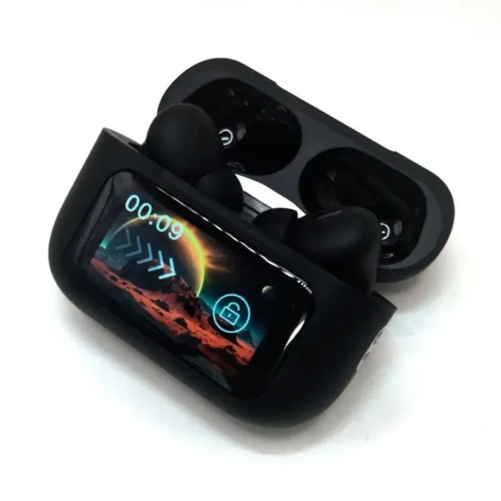 Airpods%20A9%20pro%20Touch%20Screen%20Display%20with%20ENC%20BLACK%20-%20Image%204