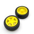 Tt Motor Wheels Model Robot Car Wheel Diameter 65Mm Yellow - Remote Control Car. 