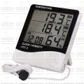 Digital Temperature Humidity Time Meter.