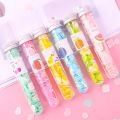 Travel soap Soft  Flower Design Tube Shape Bottle, Hand Paper Soap For Travelling, Disposable Hand Washing Cleaning Paper Soap Foaming Paper Soap (Pack of 1). 