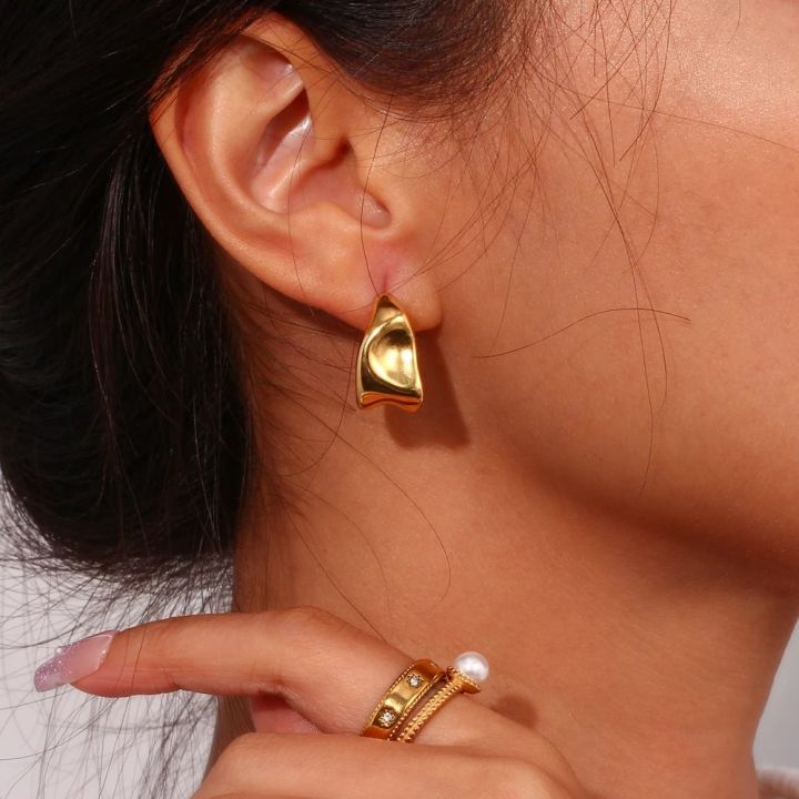 E.B.belle%20Abstract%20Geometric%20Trapezoid%20Shape%20Creole%20Stainless%20Steel%20Earrings%20For%20Woman%20Unusual%20Earrings%20Women's%20Ear%20Creoles%20-%20Image%204