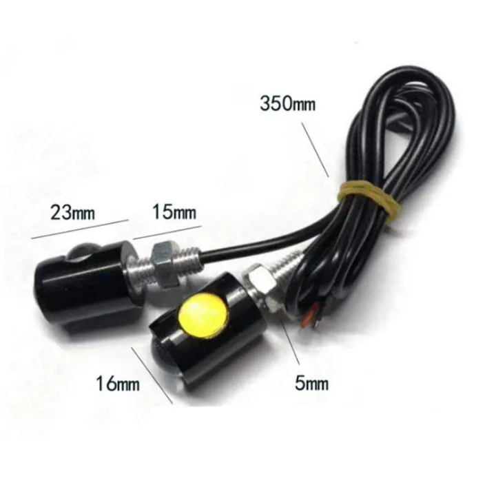 Green%20Perfect%20Led%20eagle%20eye%20light%201.5W%2018/23Mm%2012V%20Red%20Led%20Car%20Fog%20Drl%20Daytime%20Reverse%20Backup%20Parking%20Signal%20-%20Image%206