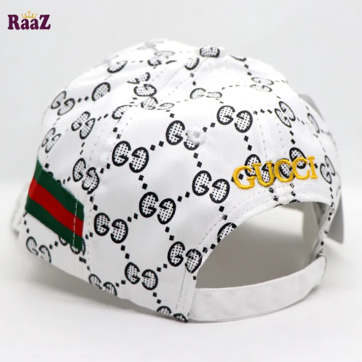 White%20Embroidery%20logo%20Cotton%20Curved%20Visor%20Cap%20-%20Image%204