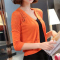 Autumn Summer Cardigan Women Lace Hollow Out Shawl Teenager Girls Knitted Sweater Female Cardigans Women Thin Coat Ladies Tops. 