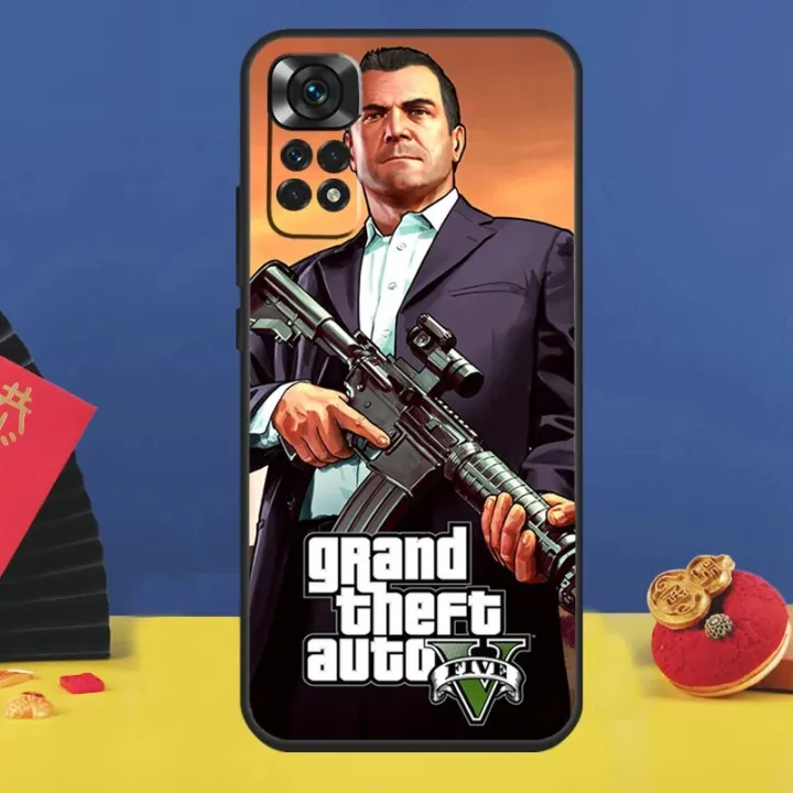 Gta%205%20Grand%20Theft%20Auto%20Case%20For%20Xiaomi%20Redmi%20Note%2011%2010%2012%208%209%20Pro%208T%209S%2010S%2011S%20Redmi%2010%2010A%2010C%209%2012C%209C%20Cover%20-%20Image%205