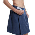 Velcro bath towels, beach towels, men's wearable bath towels, bath towels, bathrobes, shower rooms, bathrobes with pockets. 