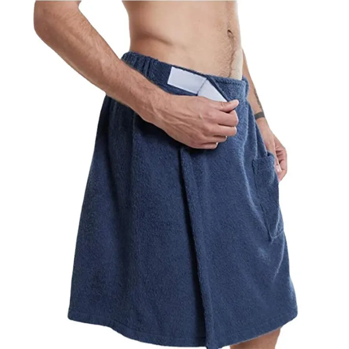 Velcro%20bath%20towels,%20beach%20towels,%20men's%20wearable%20bath%20towels,%20bath%20towels,%20bathrobes,%20shower%20rooms,%20bathrobes%20with%20pockets%20-%20Image%203