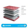 Paradise Comfort Sleep Mattress | Semi Orthopedic Support Mattress | Medium Firm Feel for Balanced Comfort | 4 Inch Bed Mattress.