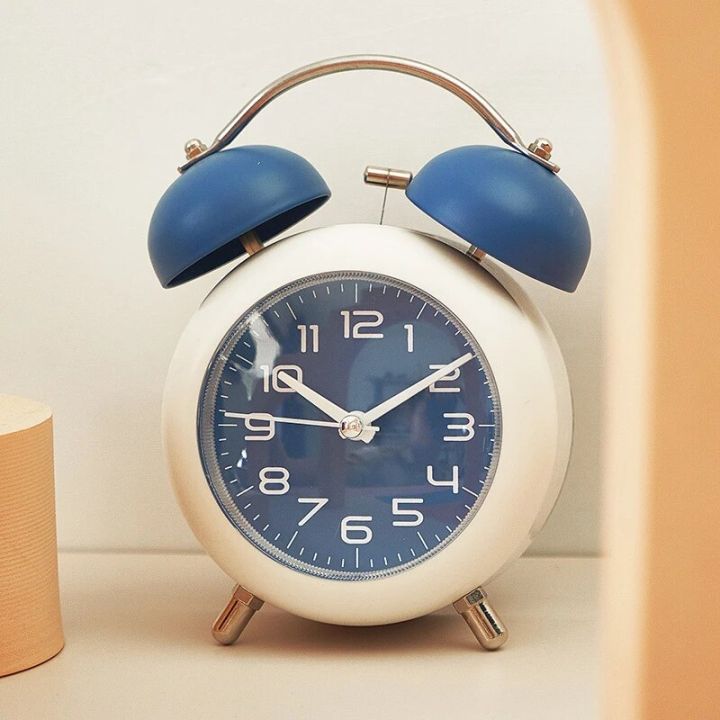 4-Inch%20Twin%20Bell%20Alarm%20Clock%20Metal%20Frame%20Silent%20Non-Ticking%20Quartz%20Table%20Clock%20Round%20Home%20Decor%20Pointer%20Clocks%20with%20Backlight%20-%20Image%204