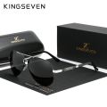 KINGSEVEN NEW Fashion Men's Aluminum Sunglasses Polarized Fishing Driving Sun glasses Brand Men UV400 Photochromism Lens Male. 