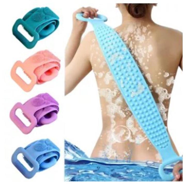 সিলিকন বাথ শাওয়ার বডি ব্রাশ - bath sponge
