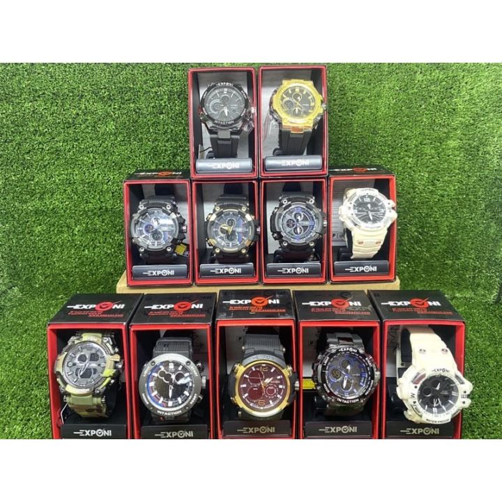 FYFT Trendy Outdoor Sports Waterproof Multifunctional Electronic Men's Boy's Watch, Ideal