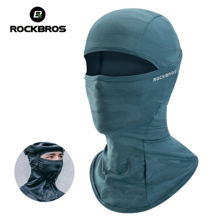 ROCKBROS Cycling Mask Full Face UV Protection Bicycle Mask Summer Balaclava Hat Road Bike Scarf Breathable Outdoor Equipment