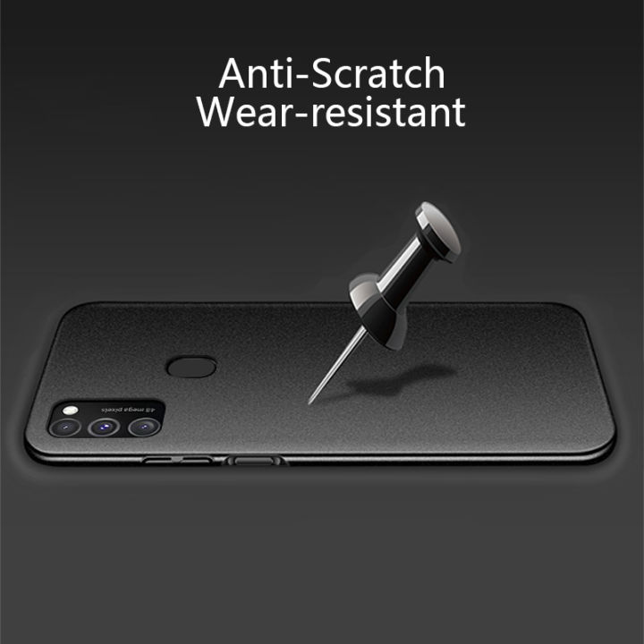 Biruiqu%20For%20Samsung%20Galaxy%20M21%20Shockproof%20Anti%20Slip%20Soft%20TPU%20Sandstone%20Matte%20Back%20Case%20Cover%20-%20Image%206